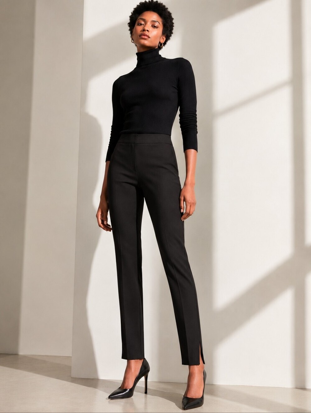 ❤️ LAFAYETTE 148 TAILORED VIRGIN WOOL HIGH RISE SLIM BLEECKER TROUSERS